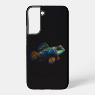 Coque Samsung Galaxy Noir 4 Luxe Galaxy S22 Plus, Dragonet Mandarin