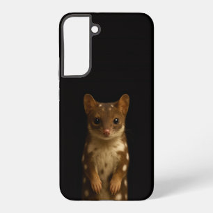 Coque Samsung Galaxy Noir 4 Luxe Galaxy S22 Plus, Quoll sucré