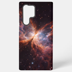Coque Samsung Galaxy Noir 4 Luxe Galaxy S22 Ultra, Nébuleuse du Papillo