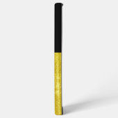 Coque Samsung Galaxy Noir à panneau or (Côté gauche)