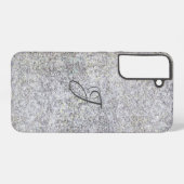 Coque Samsung Galaxy Noir de granit (Verso Horizontal)