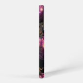 COQUE SAMSUNG GALAXY NOIR GOTHIQUE AVEC DES CITROUILLES ROULEAUX FONCÉS (Côté droit)