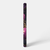 COQUE SAMSUNG GALAXY NOIR GOTHIQUE AVEC DES CITROUILLES ROULEAUX FONCÉS (Côté gauche)