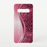 Coque Samsung Galaxy S10 Nom manuscrit Parties scintillant en métal rose Gi<br><div class="desc">Le design est une photo et les coques ne sont pas faits avec de la parties scintillant, des paillettes, des métaux ou des bois. Cette conception est également disponible sur d'autres modèles de téléphone. Choisissez Type de périphérique pour voir d'autres iPhone, Samsung Galaxy ou coques Google. Certains styles peuvent être...</div>