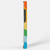 Coque Samsung Galaxy Nom personnalisé Couleurs arc-en-ciel (Côté droit)