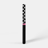 Coque Samsung Galaxy Nom personnalisé Élégant Bow rose (Côté droit)