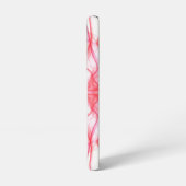 Coque Samsung Galaxy Nom personnalisé Fumée Rouge Symétrique Blanc (Côté gauche)