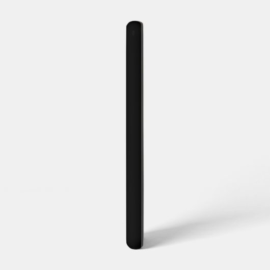 Coque Samsung Galaxy Nom personnalisé Monogramme noir (Côté gauche)