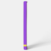 Coque Samsung Galaxy Nom personnalisé pourpre moderne (Côté gauche)