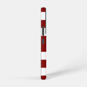 Coque Samsung Galaxy Nom Rayures Rouges Modernes (Côté droit)