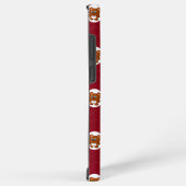 Coque Samsung Galaxy Nounours mignons en cercle blanc motif (Côté droit)