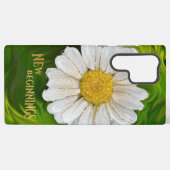 Coque Samsung Galaxy Nouveaux débuts - Puissance de fleur marguerite (Verso Horizontal)