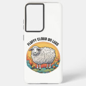 Coque Samsung Galaxy Nuage Fluffé Sur Les Jambes (Verso)