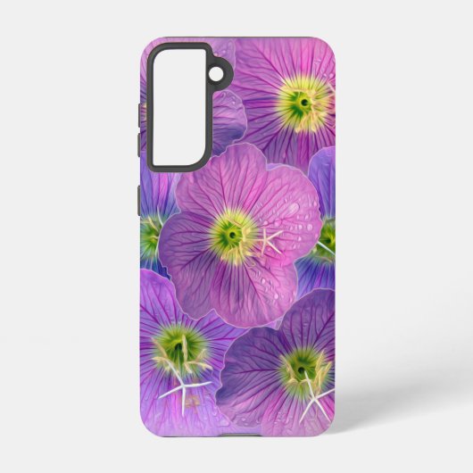Coque Samsung Galaxy Nuances de violet (Verso)