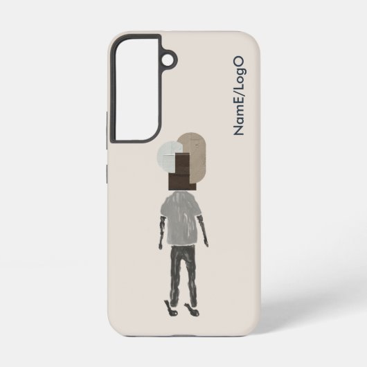 Coque Samsung Galaxy objet_15_un homme_1 (Verso)