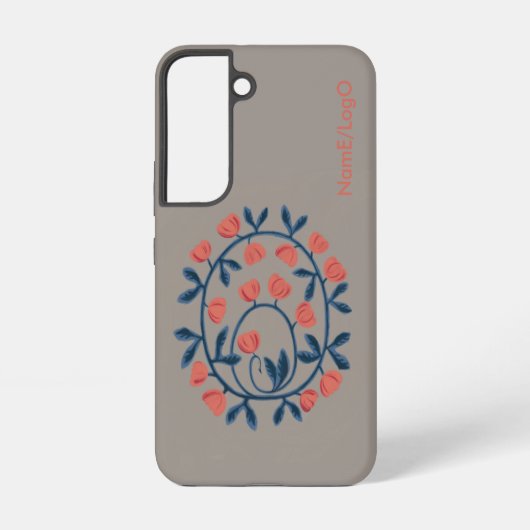 Coque Samsung Galaxy objet_17_un cygne dans les fleurs (Verso)