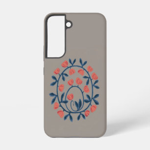 Coque Samsung Galaxy objet_17_un cygne dans les fleurs
