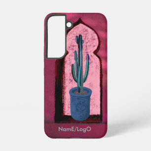 Coque Samsung Galaxy objet_21 une fenêtre avec un cactus