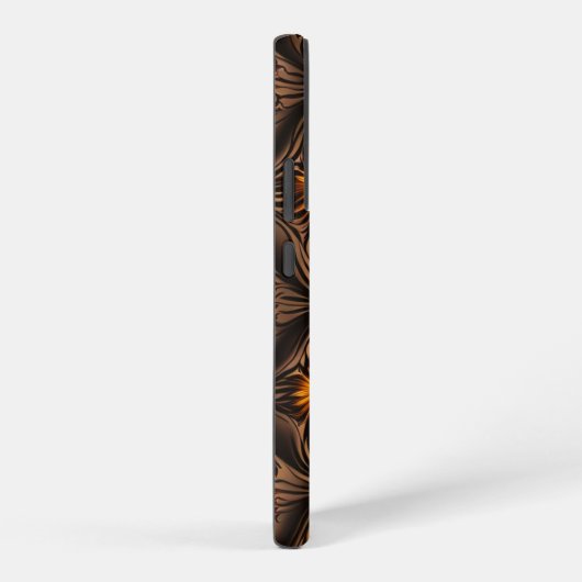 Coque Samsung Galaxy OEil Brown or (Côté droit)