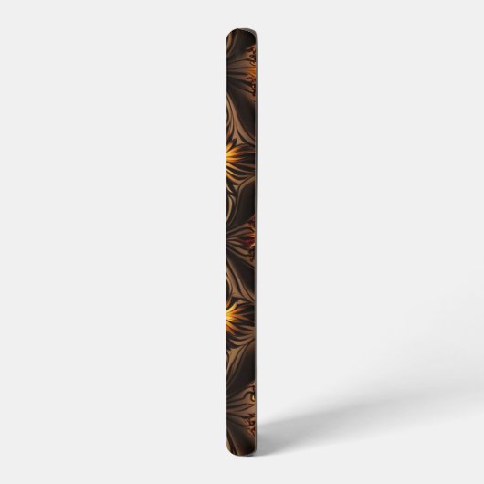 Coque Samsung Galaxy OEil Brown or (Côté gauche)