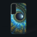 Coque Samsung Galaxy Oeil galactique<br><div class="desc">Oeil au centre d'une galaxie tourbillonnante</div>