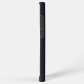 Coque Samsung Galaxy OEil mystique d'argent et de violet (Côté droit)