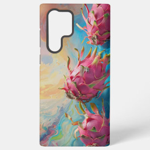 Coque Samsung Galaxy Oeuvre Abstraite d'Imaginaire de Fruit Dragon