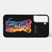 Coque Samsung Galaxy Oh Bébé Gros Chat Petit Personalisé (Verso Horizontal)