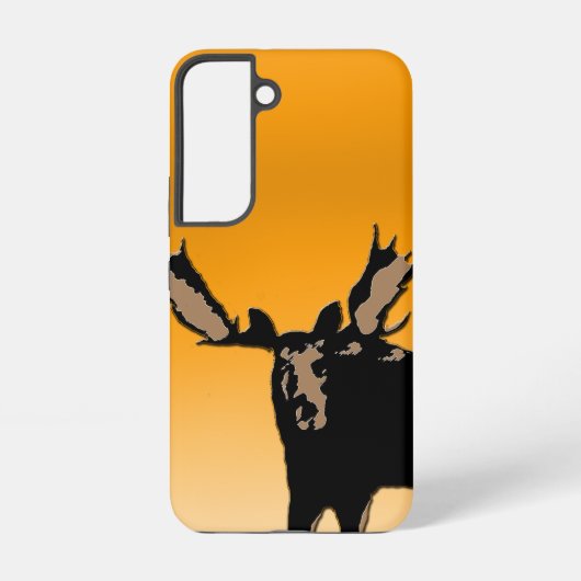 Coque Samsung Galaxy Oie au coucher du soleil - Art original de la faun (Verso)