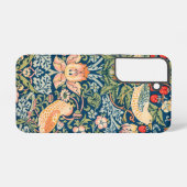 Coque Samsung Galaxy Oiseaux & Fleurs Wm Morris Art (Verso Horizontal)