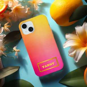 Coque Samsung Galaxy Ombre personnalisé rose à jaune