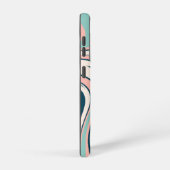 Coque Samsung Galaxy Ondes de couleur Abstraites (Côté droit)