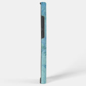 Coque Samsung Galaxy Opale bleue Abstrait (Côté droit)