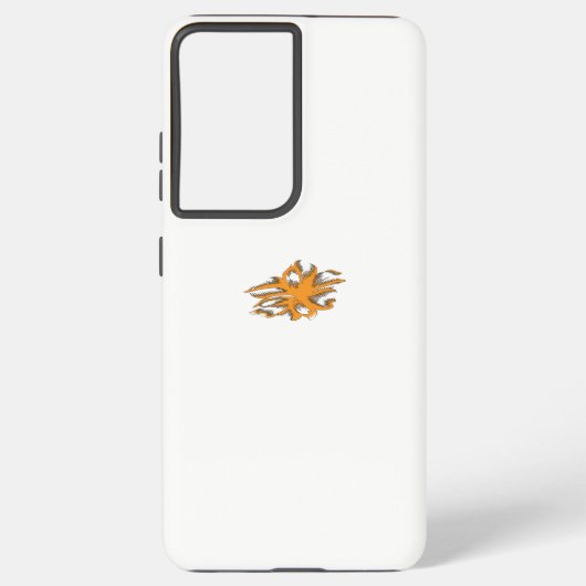Coque Samsung Galaxy Orange jaunâtre, Jaune orangé (Verso)