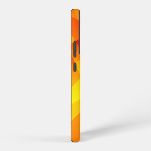 Coque Samsung Galaxy Orange Yellow Geometric Abstract (Côté droit)