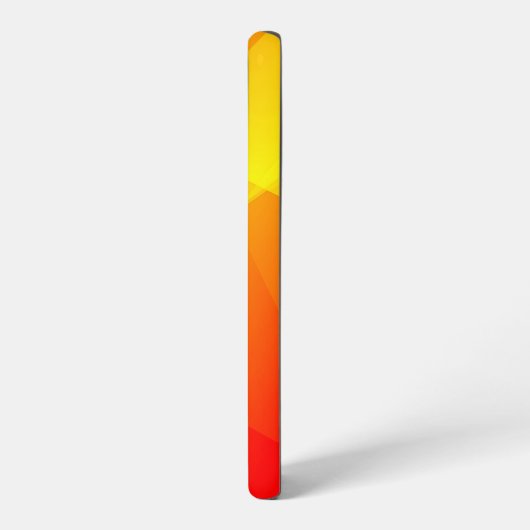 Coque Samsung Galaxy Orange Yellow Geometric Abstract (Côté gauche)