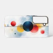 Coque Samsung Galaxy Orchidée numérique (Verso Horizontal)
