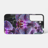 Coque Samsung Galaxy Orchidée violette (Verso Horizontal)