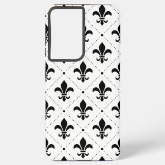 Coque Samsung Galaxy Ornement traditionnel Royal Lily Samsung Coque