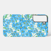 Coque Samsung Galaxy Oublie-moi pas les fleurs (Verso Horizontal)