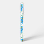 Coque Samsung Galaxy Oublie-moi pas les fleurs (Côté gauche)