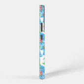 Coque Samsung Galaxy Oublie-moi pas les fleurs et les coccinelles (Côté droit)