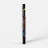 Coque Samsung Galaxy Ours noir futuriste (Côté droit)