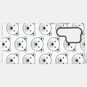 Coque Samsung Galaxy Ours polaire caricature mignon (Verso Horizontal)