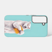 Coque Samsung Galaxy Ours Polaire Lover - animal Geek mignon (Verso Horizontal)