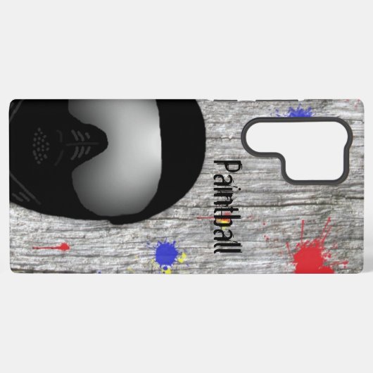 Coque Samsung Galaxy Paintball (Verso Horizontal)