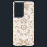 Coque Samsung Galaxy Paisley en beige esthétique moderne Tan Brown<br><div class="desc">Paisley en beige esthétique moderne Tan Brown</div>
