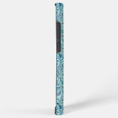 Coque Samsung Galaxy Paisley en bleu bébé (Côté droit)