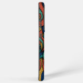 Coque Samsung Galaxy Paisley haché (Côté droit)