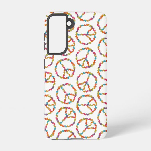 Coque Samsung Galaxy Paisley Peace (Verso)